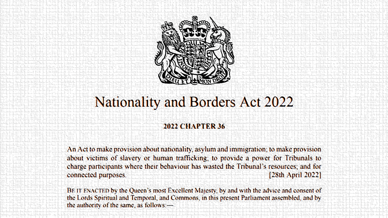 Nationality and Borders Act 2022