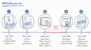 Global Talent Visa Refused Overstay: Stage 2 Case Guide